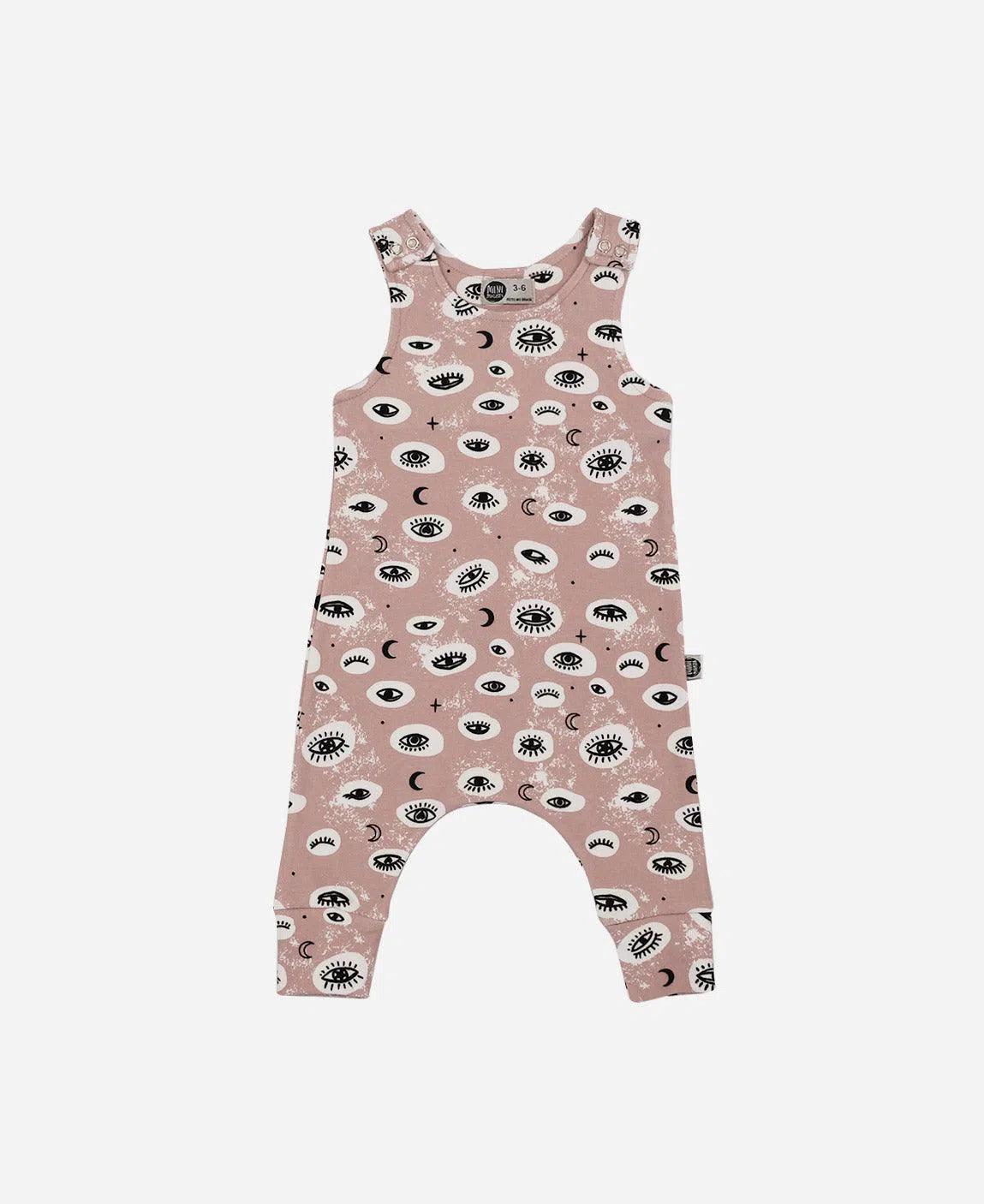 Macaquinho Harém Infantil | Mystic Eyes - MiniMalista Baby - 0.3, 0.45, b2b, black-friday, Meia Estação, Menina, outlet, SALE-FINAL, tab-tam-macaquinho-harem, Winter Sale 40% -bebê-minimalista-estiloso