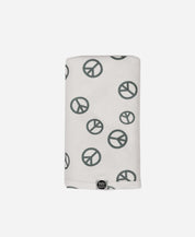 Manta de Malha de Algodão para Bebês | Peace and Love - MiniMalista Baby - 0.3, b2b, Baby, black-friday, com-desconto-mm10, Meia Estação, Menino, tab-tam-manta -bebê-minimalista-estiloso
