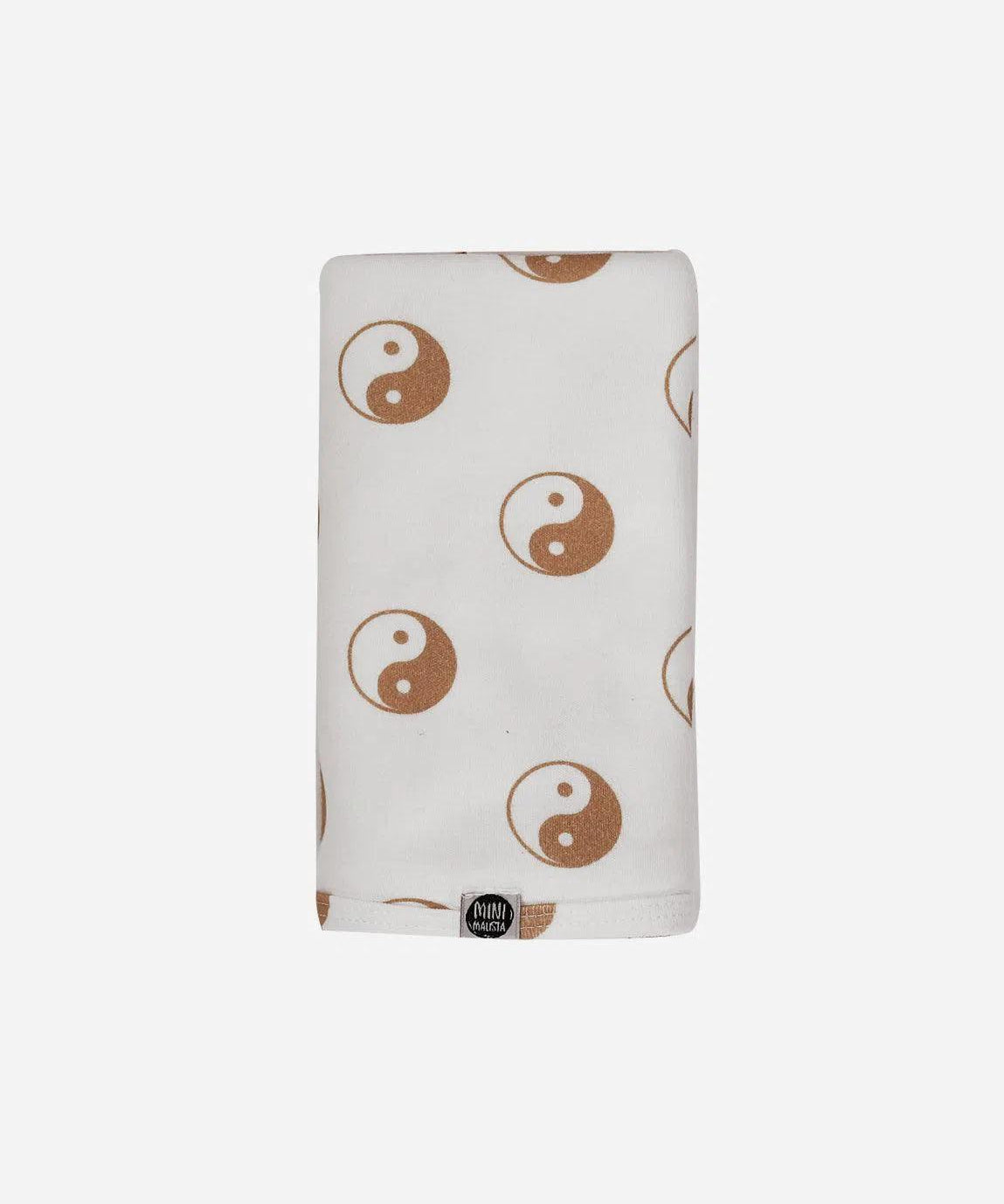 Manta de Malha de Algodão para Bebês | Yin Yang - MiniMalista Baby - 0.3, b2b, Baby, black-friday, com-desconto-mm10, Meia Estação, Menino, tab-tam-manta -bebê-minimalista-estiloso