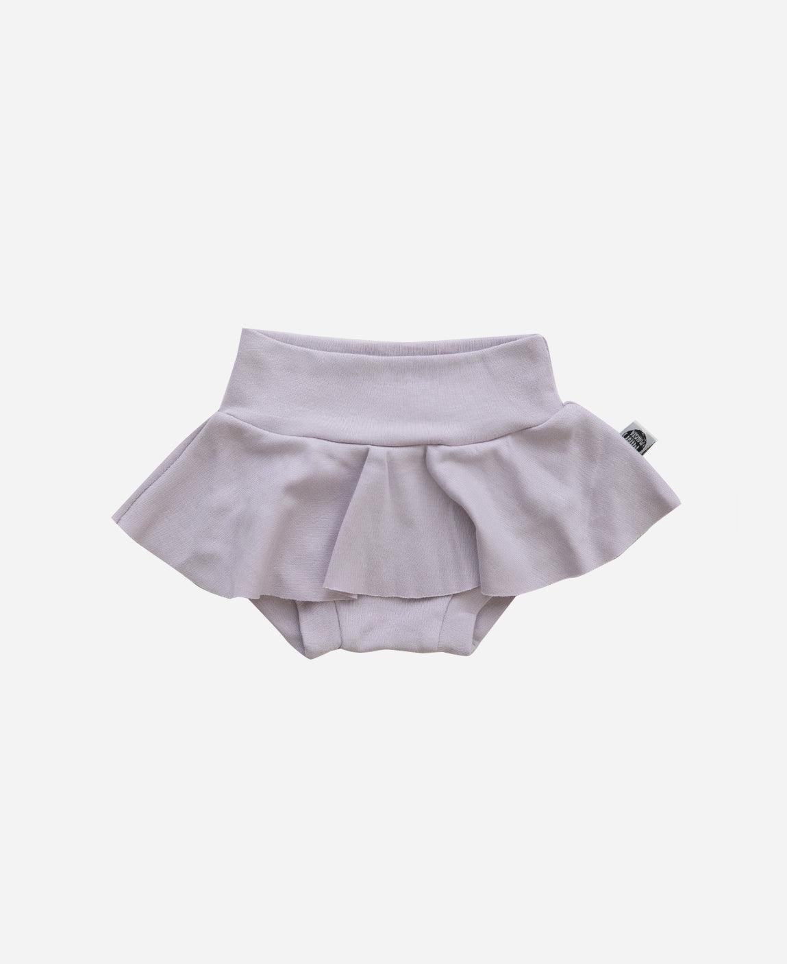 Saia Boomies de Bebê MiniMalista | Liso Lilac - MiniMalista Baby - 0.3, b2b, Baby, black-friday, Calor, com-desconto-mm10, Menina, tab-medidas-saia-boomies, Verão -bebê-minimalista-estiloso