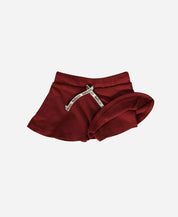 Saia-Shorts Infantil MiniMalista Liso Merlot - MiniMalista Baby - 0, 0.3, b2b, black-friday, Calor, Christmas, com-desconto-mm10, Kids, Menina, natal, tab-tam-short-saia, Verão, Xmas -bebê-minimalista-estiloso