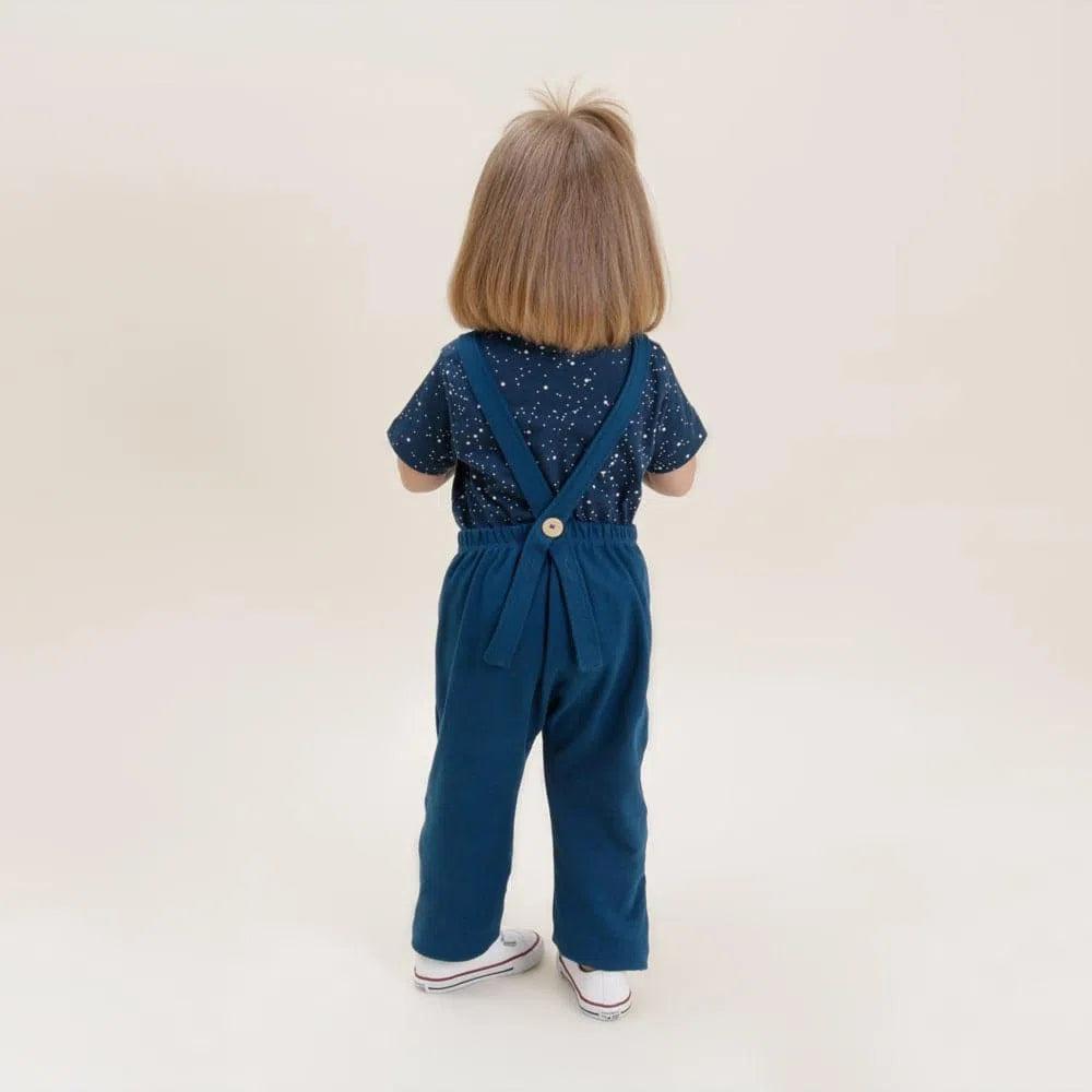 Salopette Infantil Unissex MiniMalista | Liso Azul Sky - MiniMalista Baby - 0.3, 0.45, b2b, black-friday, com-desconto-mm10, Meia Estação, Menino, SALE-FINAL, tab-tam-salopette -bebê-minimalista-estiloso
