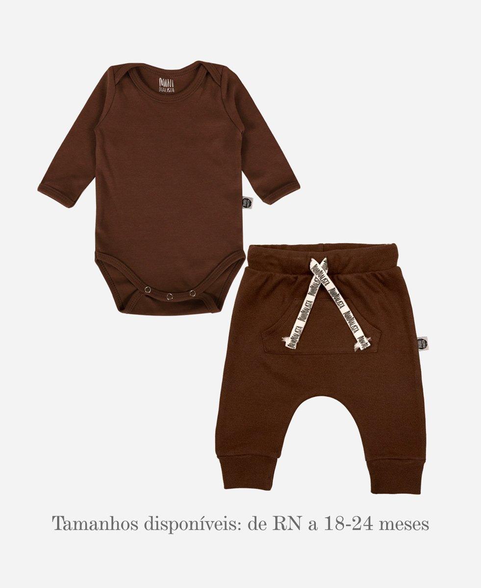 Conjunto Body e Calça | Liso Oak