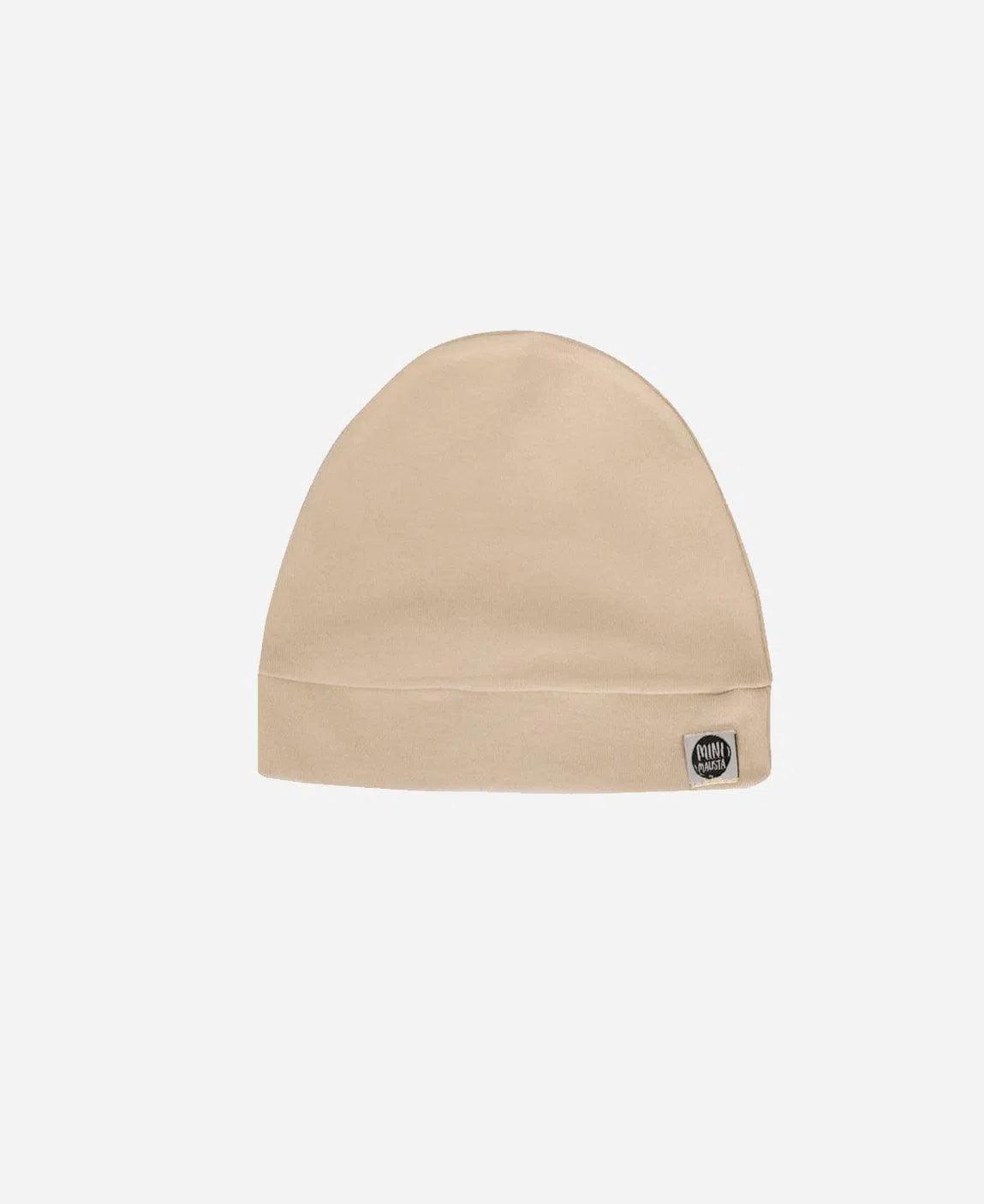Touca de Bebê Unissex MiniMalista | Liso Beige - MiniMalista Baby - 0.3, b2b, Baby, black-friday, com-desconto-mm10, Meia Estação, Menina, Neutro, tab-tam-touca-bebe, Unissex, Winter Sale 20% -bebê-minimalista-estiloso