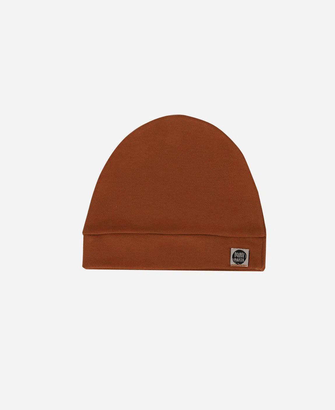 Touca de Bebê Unissex MiniMalista | Liso Ginger - MiniMalista Baby - 0.3, 0.35, b2b, Baby, black-friday, com-desconto-mm10, Meia Estação, Menina, Menino, Neutro, tab-tam-touca-bebe, Unissex -bebê-minimalista-estiloso