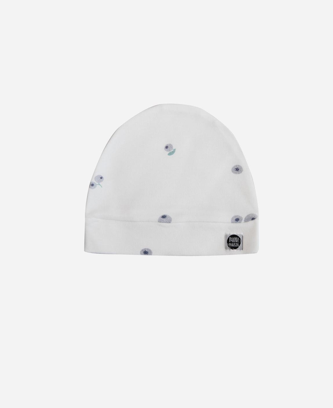 Touca de Bebê Unissex | Blueberry - MiniMalista Baby - 0.2, b2b, Baby, black-friday, com-desconto-mm10, Meia Estação, Menino, Neutro, tab-tam-touca-bebe, Unissex -bebê-minimalista-estiloso