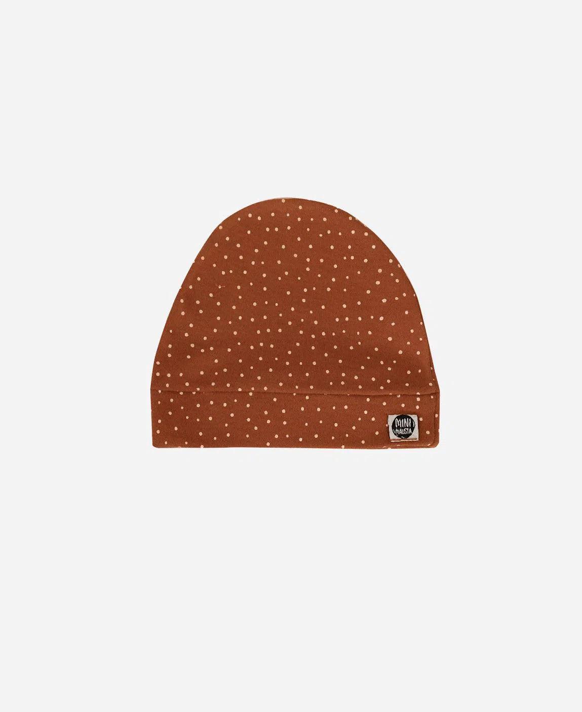 Touca de Bebê Unissex | Bolinhas Outono - MiniMalista Baby - 0.3, 0.35, b2b, Baby, black-friday, com-desconto-mm10, Meia Estação, Menina, tab-tam-touca-bebe, Winter Sale 30% -bebê-minimalista-estiloso