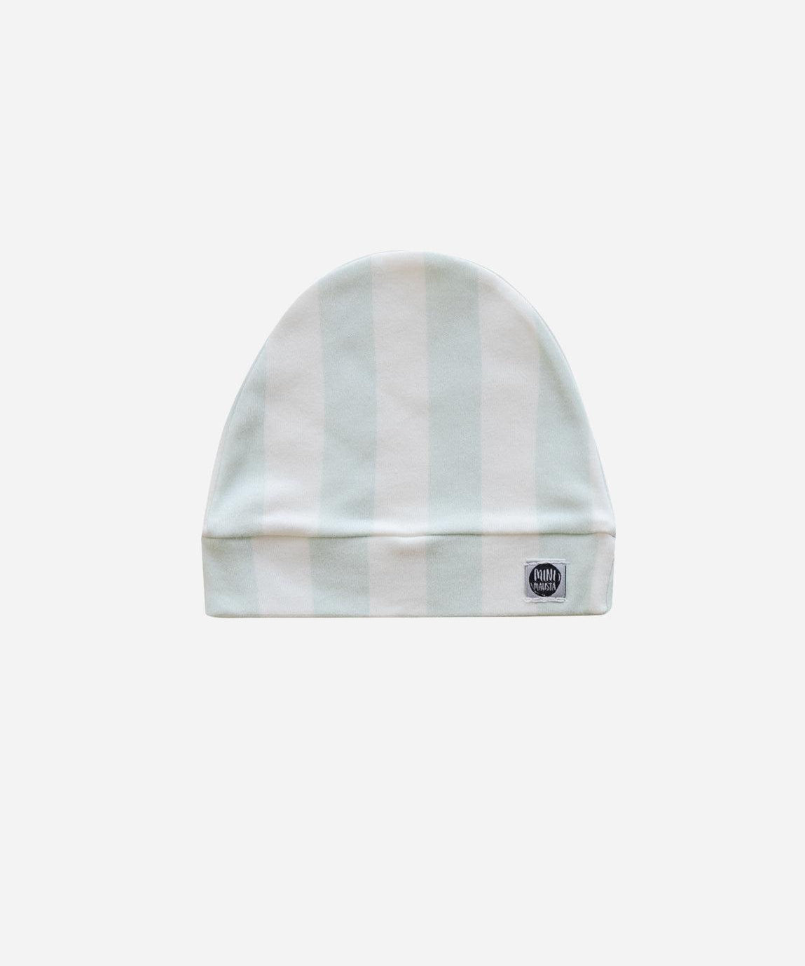 Touca de Bebê Unissex | Listras Fresh - MiniMalista Baby - 0.2, b2b, Baby, black-friday, com-desconto-mm10, Meia Estação, Menino, new, tab-tam-touca-bebe -bebê-minimalista-estiloso