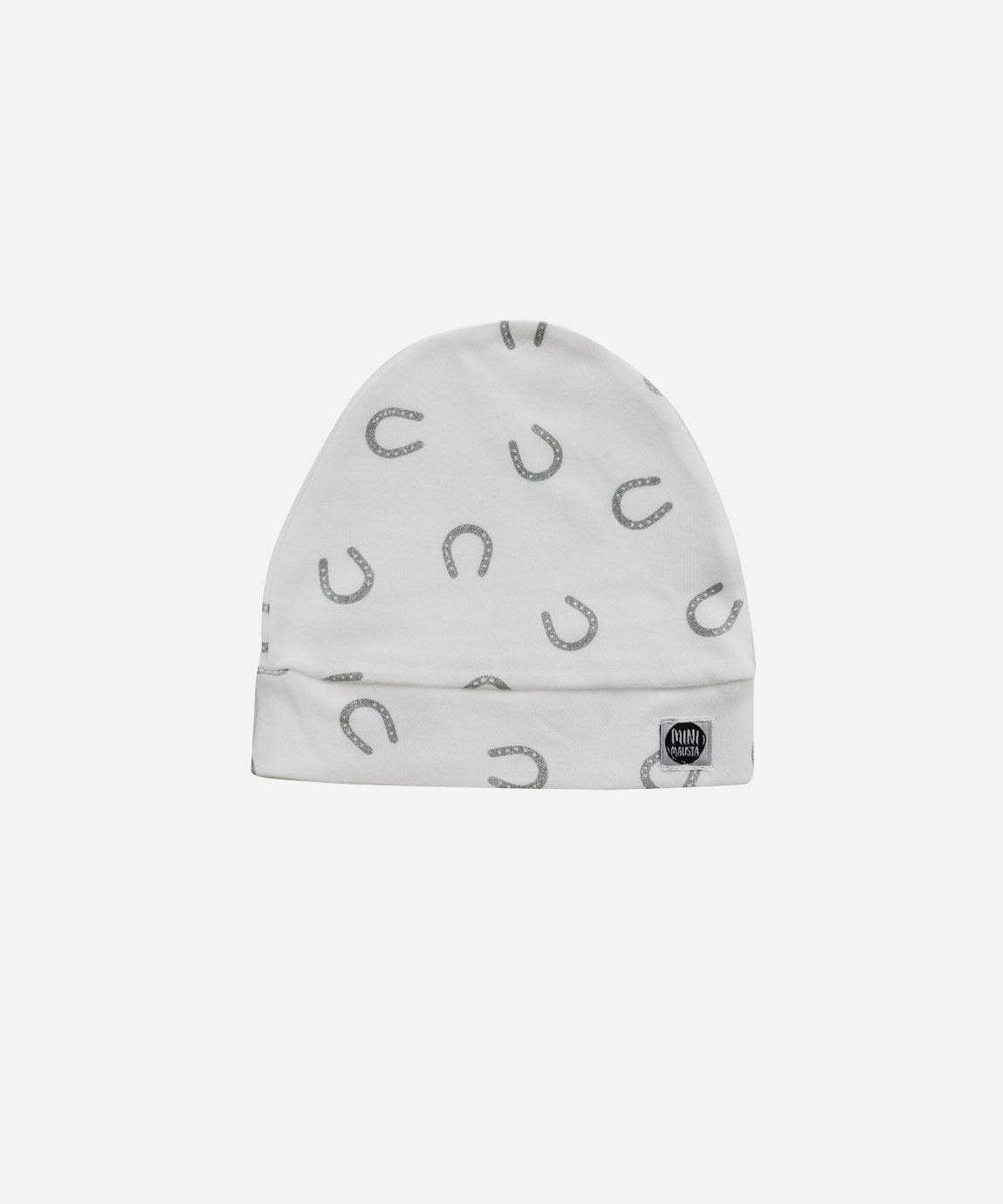 Touca de Bebê Unissex | Lucky - MiniMalista Baby - 0.3, b2b, Baby, black-friday, com-desconto-mm10, Meia Estação, Menino, new, tab-tam-touca-bebe -bebê-minimalista-estiloso