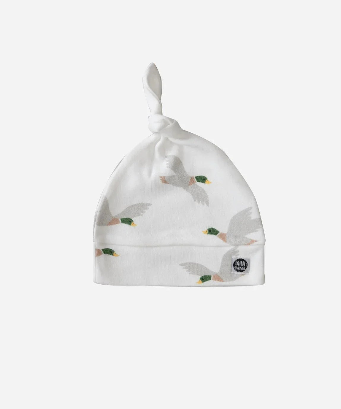 Touca Nó Recém-Nascido Unissex Mallard Duck - MiniMalista Baby - b2b, Baby, com-desconto-mm10, Meia Estação, Menino -bebê-minimalista-estiloso