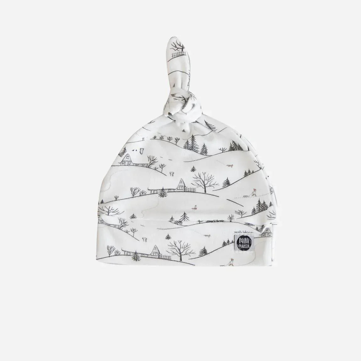Touca Nó Recém-Nascido Unissex | Village - MiniMalista Baby - 0, b2b, Baby, Christmas, com-desconto-mm10, Meia Estação, Menina, Menino, natal, Neutro, tab-tam-touca-nó, Unissex, Xmas -bebê-minimalista-estiloso