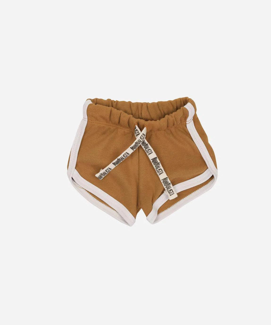 Track Shorts Infantil Unissex MiniMalista | Liso Goldie - MiniMalista Baby - 0.3, b2b, black-friday, Calor, com-desconto-mm10, Menina, tab-tam-track-shorts, Verão -bebê-minimalista-estiloso