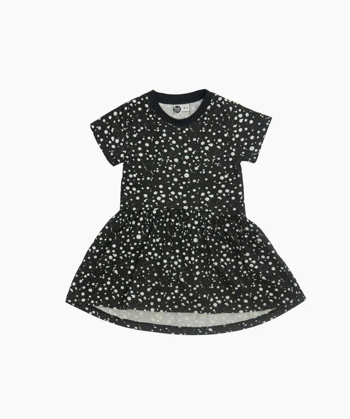 Vestido de Verão Infantil Meia Malha Mullet Manga Curta | Splash - MiniMalista Baby - 0.3, 0.5, b2b, black-friday, Calor, Kids, Menina, outlet, tab-tam-vestido-manga-curta, Verão -bebê-minimalista-estiloso