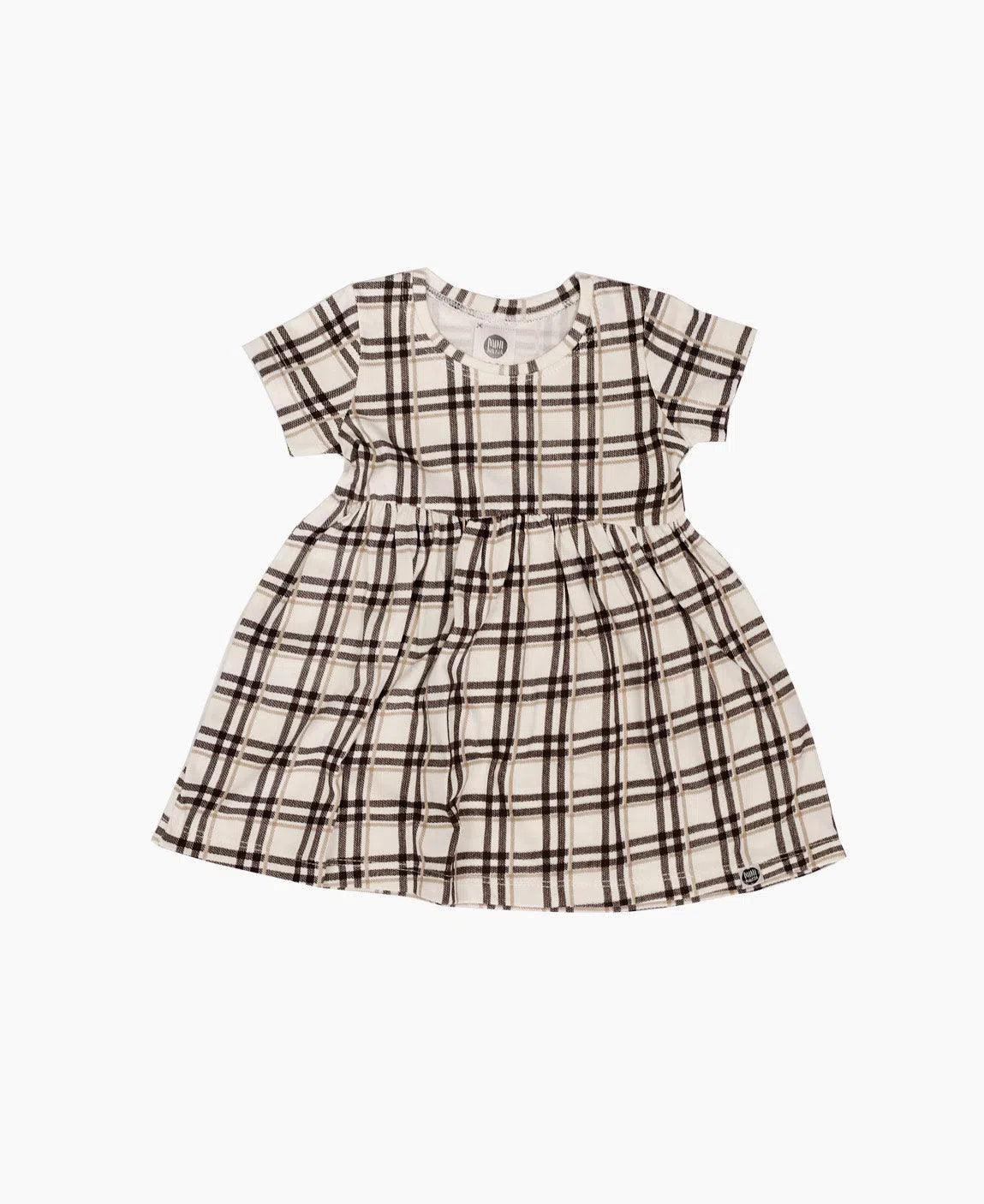 Vestido de Verão Infantil | Xadrez Plaid - MiniMalista Baby - 0.25, 0.3, b2b, black-friday, Calor, com-desconto-mm10, Kids, Menina, SALE-FINAL, tab-tam-vestido-manga-curta, Verão, últimas-peças -bebê-minimalista-estiloso