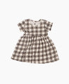 Vestido de Verão Infantil Xadrez Plaid - MiniMalista Baby - b2b, Calor, com-desconto-mm10, Kids, Menina, Neutro, Unissex, Verão -bebê-minimalista-estiloso