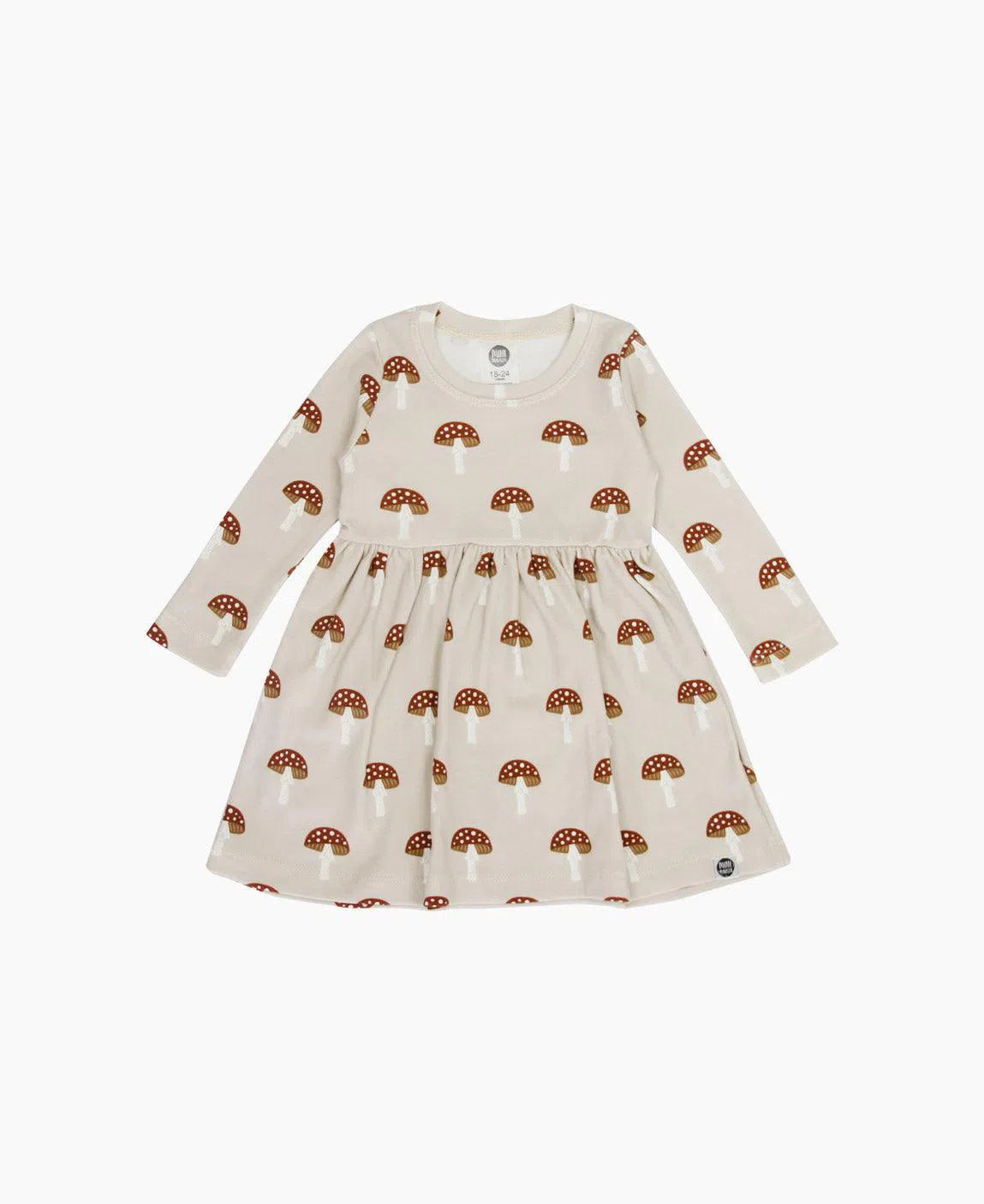 Vestido Infantil Manga Longa Mushi - MiniMalista Baby - b2b, com-desconto-mm10, Frio, Kids, Menina, Neutro, tab-tam-vestido-manga-longa, Unissex, Winter Sale 30% -bebê-minimalista-estiloso