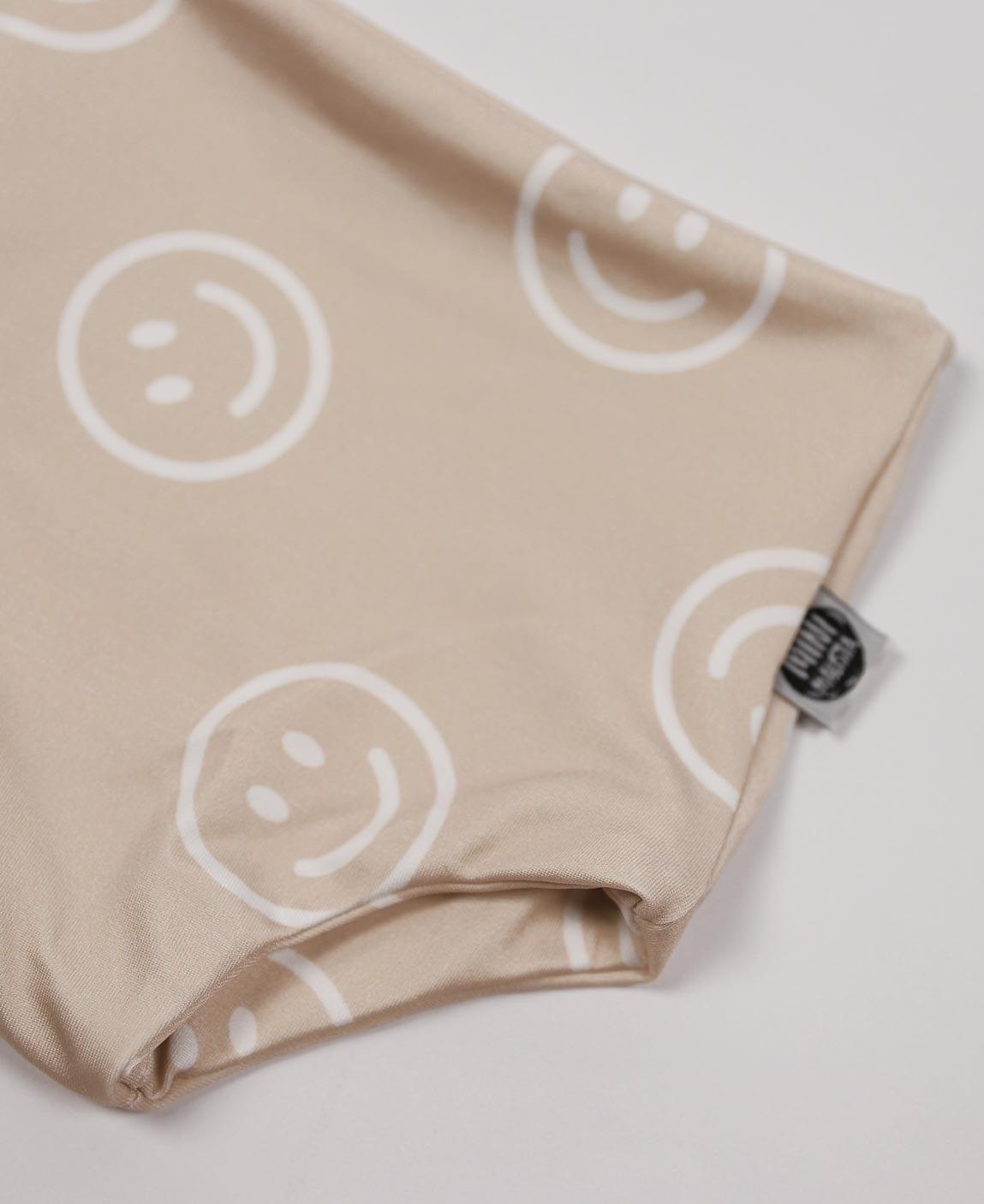 Biquini Dupla Face Infantil Estampado UV50+ Smiley - MiniMalista Baby - b2b, Calor, com-desconto-mm10, Menino, Neutro, Unissex, Verão -bebê-minimalista-estiloso