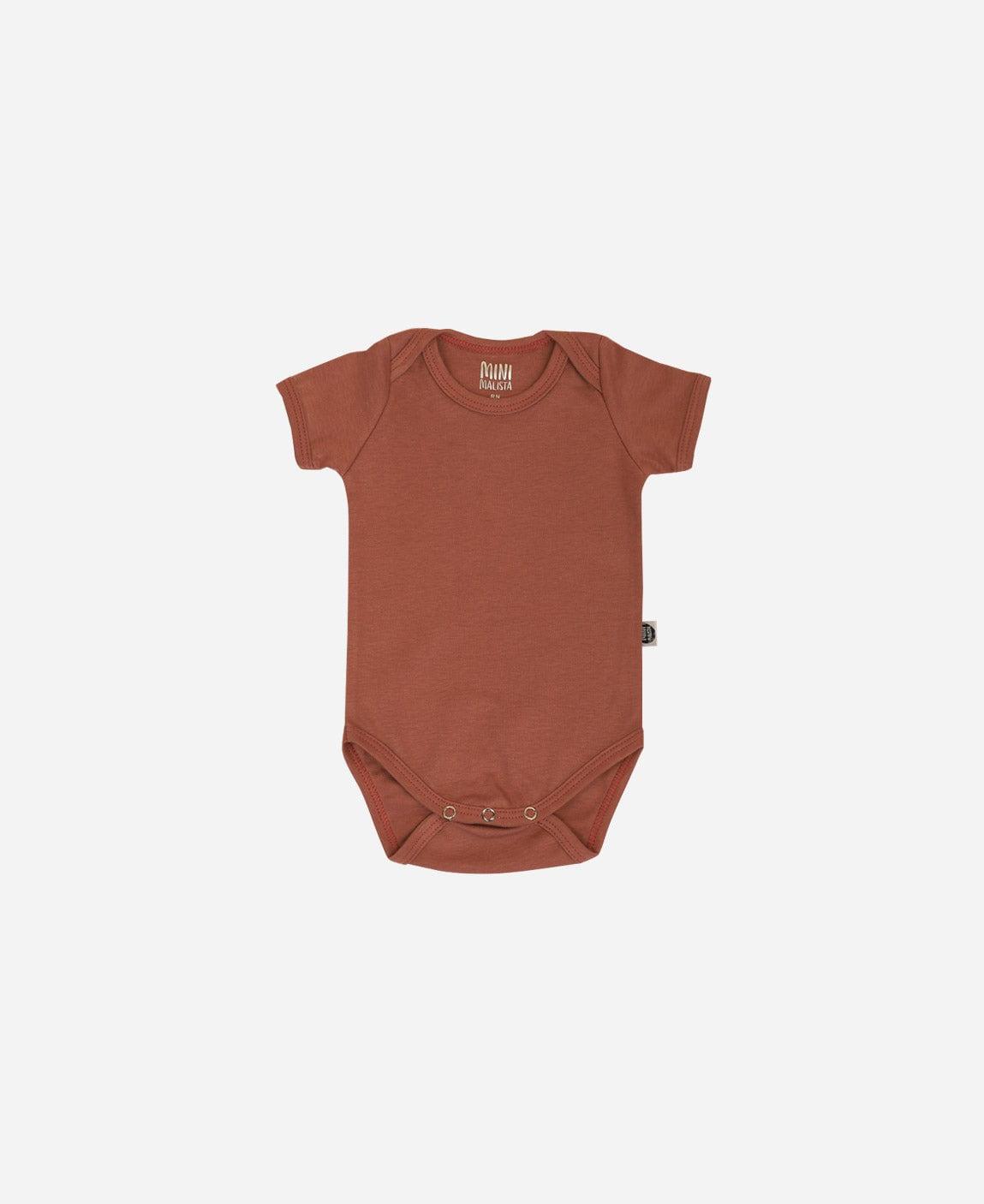 Body de Bebê Manga Curta Unissex MiniMalista Liso Chutney - MiniMalista Baby - 0.3, b2b, Baby, black-friday, com-desconto-mm10, Meia Estação, Menina, Neutro, new, tab-tam-body-curto, Unissex -bebê-minimalista-estiloso