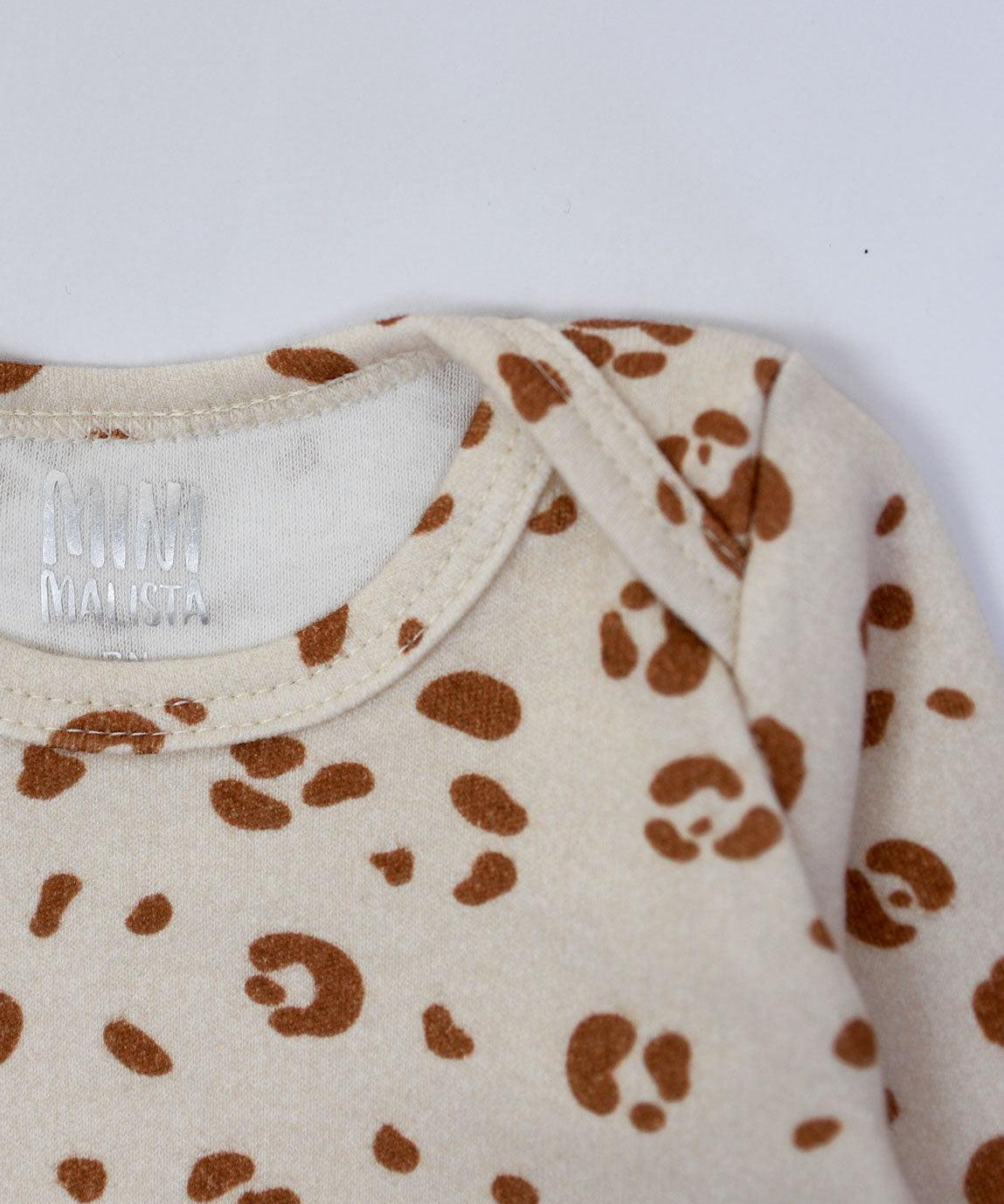 Body de Bebê Manga Longa Unissex | Jaguar - MiniMalista Baby - 0.3, 0.45, b2b, Baby, black-friday, com-desconto-mm10, Frio, Menina, tab-tam-body-manga-longa -bebê-minimalista-estiloso