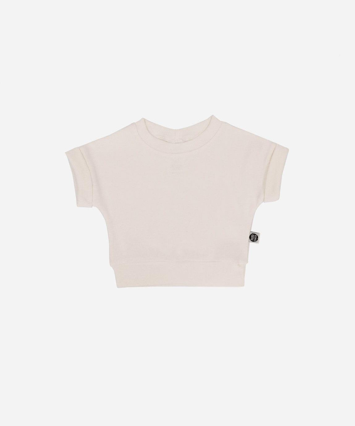 Camiseta Infantil Dolman Canelado Unissex MiniMalista | Liso Branco Off - MiniMalista Baby - 0.25, 0.3, Ano Novo, anonovo, b2b, black-friday, Calor, com-desconto-mm10, Meia Estação, Menina, Neutro, new, Reveillon, tab-tam-dolman-tee, Unissex, Verão -bebê-minimalista-estiloso