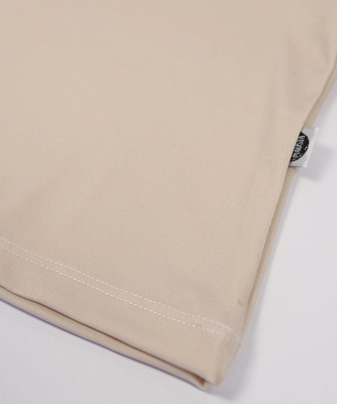 Camiseta Infantil Proteção Solar Unissex UV50+ MiniMalista | Liso Beige - MiniMalista Baby - 0, 0.3, b2b, black-friday, Calor, com-desconto-mm10, Menina, Neutro, tab-tam-camiseta-praia, tab-tam-camiseta-solar-praia, tab-tamanho-camiseta-raglan, Unissex, Verão -bebê-minimalista-estiloso