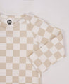 Camiseta Infantil Proteção Solar Unissex UV50+ Racer Beige - MiniMalista Baby - b2b, Calor, com-desconto-mm10, Neutro, Unissex, Verão -bebê-minimalista-estiloso