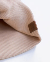 Gorro Infantil Canelado Unissex MiniMalista | Liso Cinnamon - MiniMalista Baby - 0.3, b2b, black-friday, com-desconto-mm10, Frio, Menina, Menino, Neutro, Unissex, Winter Sale 30% -bebê-minimalista-estiloso