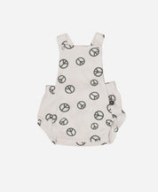 Jardineira de Bebê Unissex | Peace and Love - MiniMalista Baby - 0.3, b2b, Baby, black-friday, Calor, com-desconto-mm10, Menino, SALE-FINAL, tab-tam-jardineiras, ultimas-peças, Verão -bebê-minimalista-estiloso