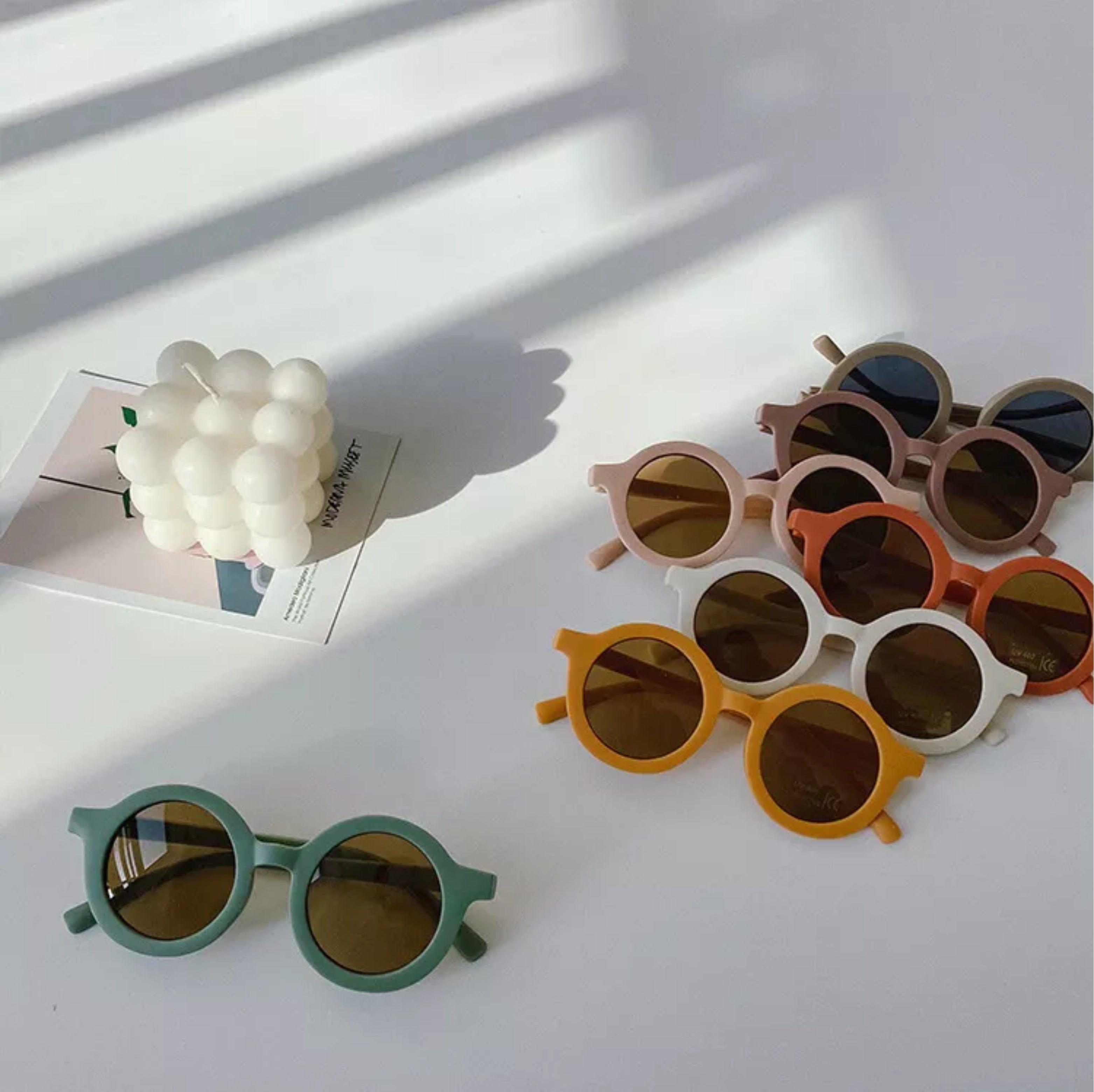 Óculos de Sol Infantil MiniMalista Caramelo - MiniMalista Baby - Meia Estação, Menino -bebê-minimalista-estiloso