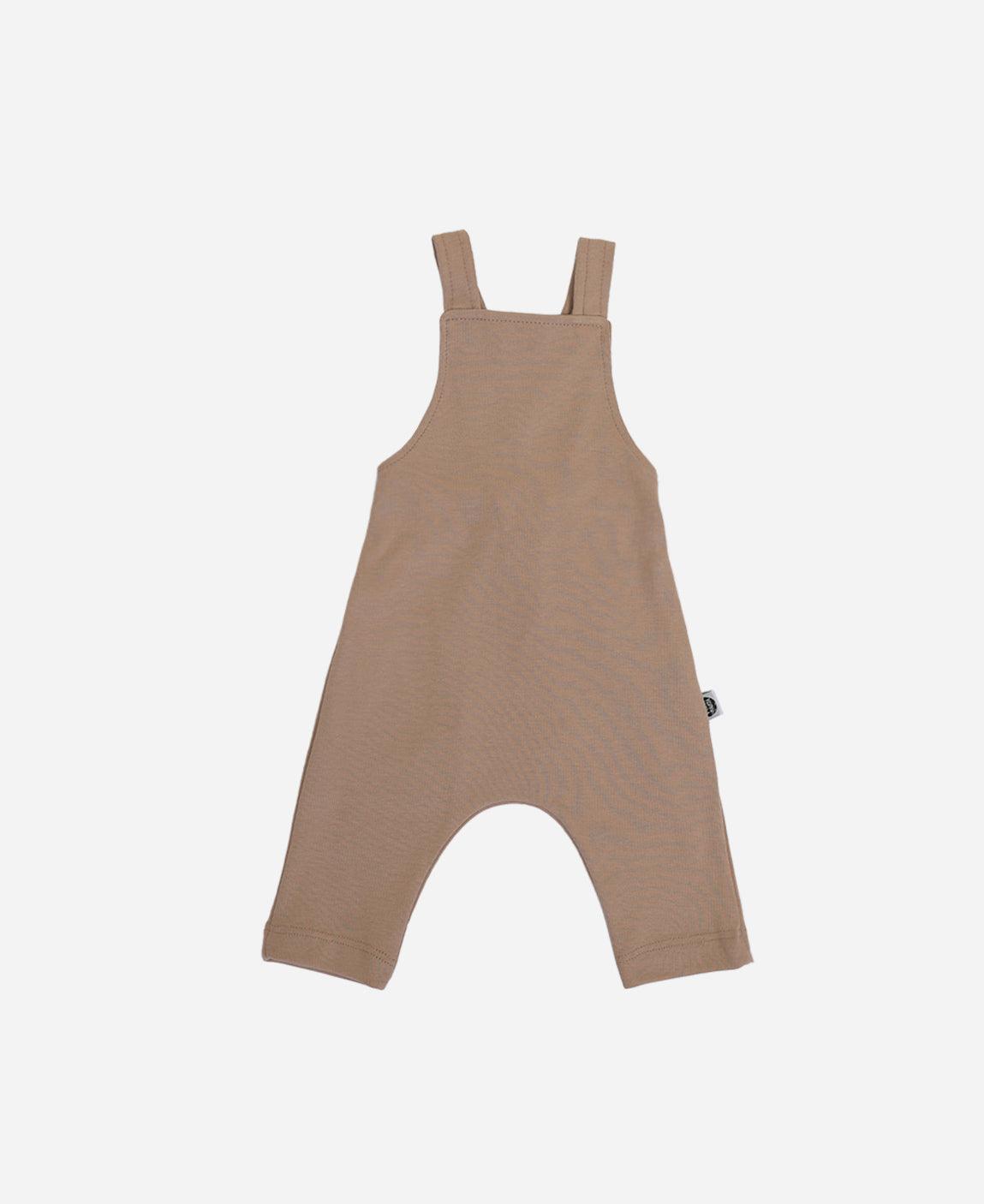 Salopette Infantil Unissex MiniMalista | Liso Cinnamon - MiniMalista Baby - 0.3, b2b, black-friday, com-desconto-mm10, Meia Estação, Menina, Menino, Neutro, tab-tam-salopette, Unissex -bebê-minimalista-estiloso