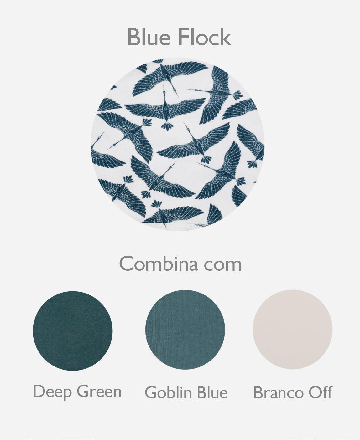 Touca de Bebê Unissex | Blue Flock - MiniMalista Baby - 0.3, b2b, Baby, black-friday, com-desconto-mm10, Meia Estação, Menino, tab-tam-touca-bebe -bebê-minimalista-estiloso