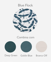 Touca de Bebê Unissex | Blue Flock - MiniMalista Baby - 0.3, b2b, Baby, black-friday, com-desconto-mm10, Meia Estação, Menino, tab-tam-touca-bebe -bebê-minimalista-estiloso