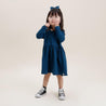 Vestido Infantil Manga Longa MiniMalista Liso Azul Sky - MiniMalista Baby - b2b, com-desconto-mm10, Frio, Kids, Menina, tab-tam-vestido-manga-longa -bebê-minimalista-estiloso
