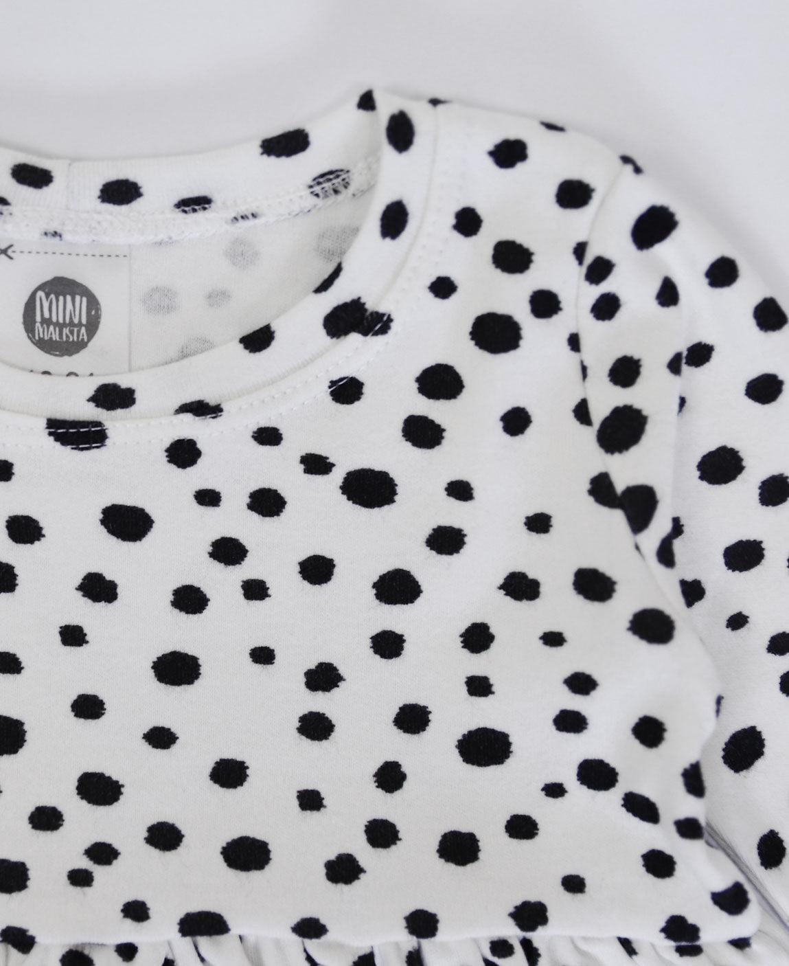 Vestido Infantil Manga Longa | Snow Leopard - MiniMalista Baby - 0.3, Ano Novo, b2b, black-friday, com-desconto-mm10, Frio, Kids, Menina, Reveillon, tab-tam-vestido-manga-longa -bebê-minimalista-estiloso
