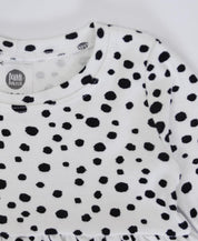 Vestido Infantil Manga Longa | Snow Leopard - MiniMalista Baby - 0.3, Ano Novo, b2b, black-friday, com-desconto-mm10, Frio, Kids, Menina, Reveillon, tab-tam-vestido-manga-longa -bebê-minimalista-estiloso